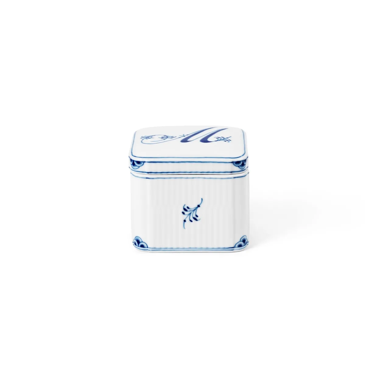 Alfabet Kollektion firkantet bonbonniere, M, 13 cl