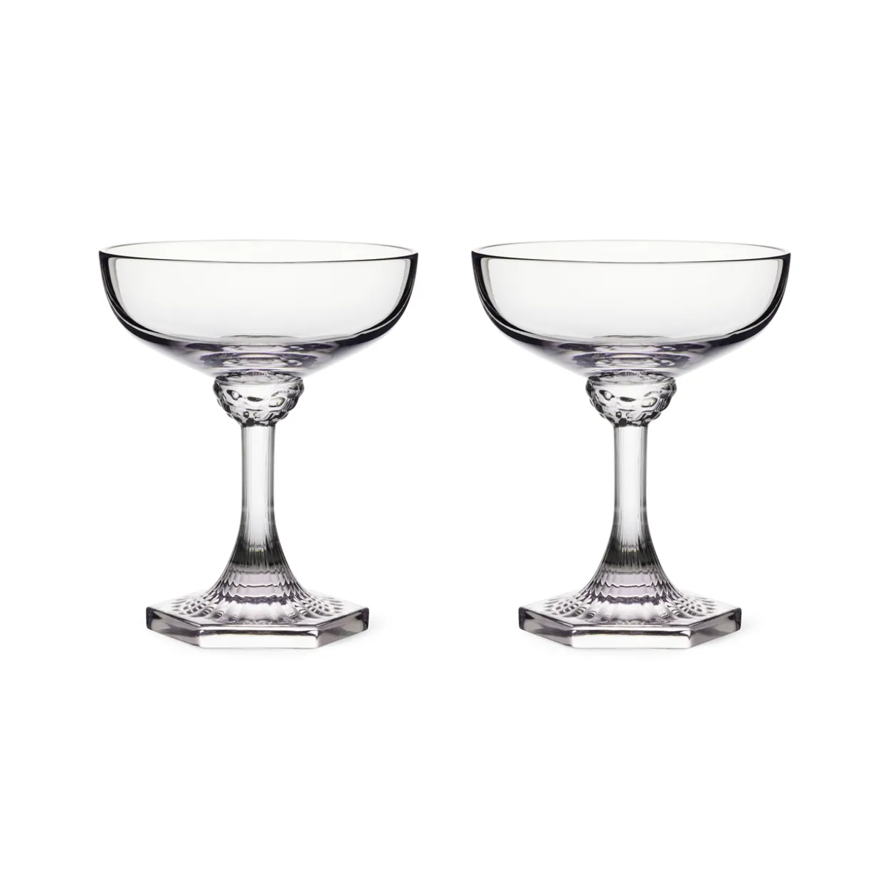 Aurora coupe champagneglas, 25 cl, 2 stk.