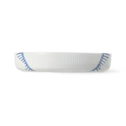 Blå Mega Riflet ovnfast fad, 27 cm