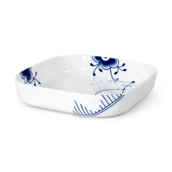 Blå Mega Riflet ovnfast fad, 25 cm