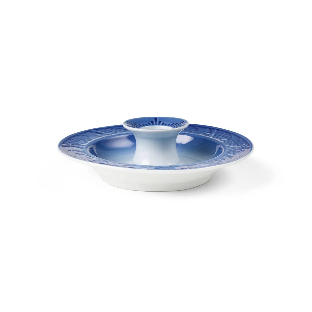 Blå Samlerartikler lysestage, 15 cm