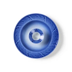 Blå Samlerartikler lysestage, 15 cm