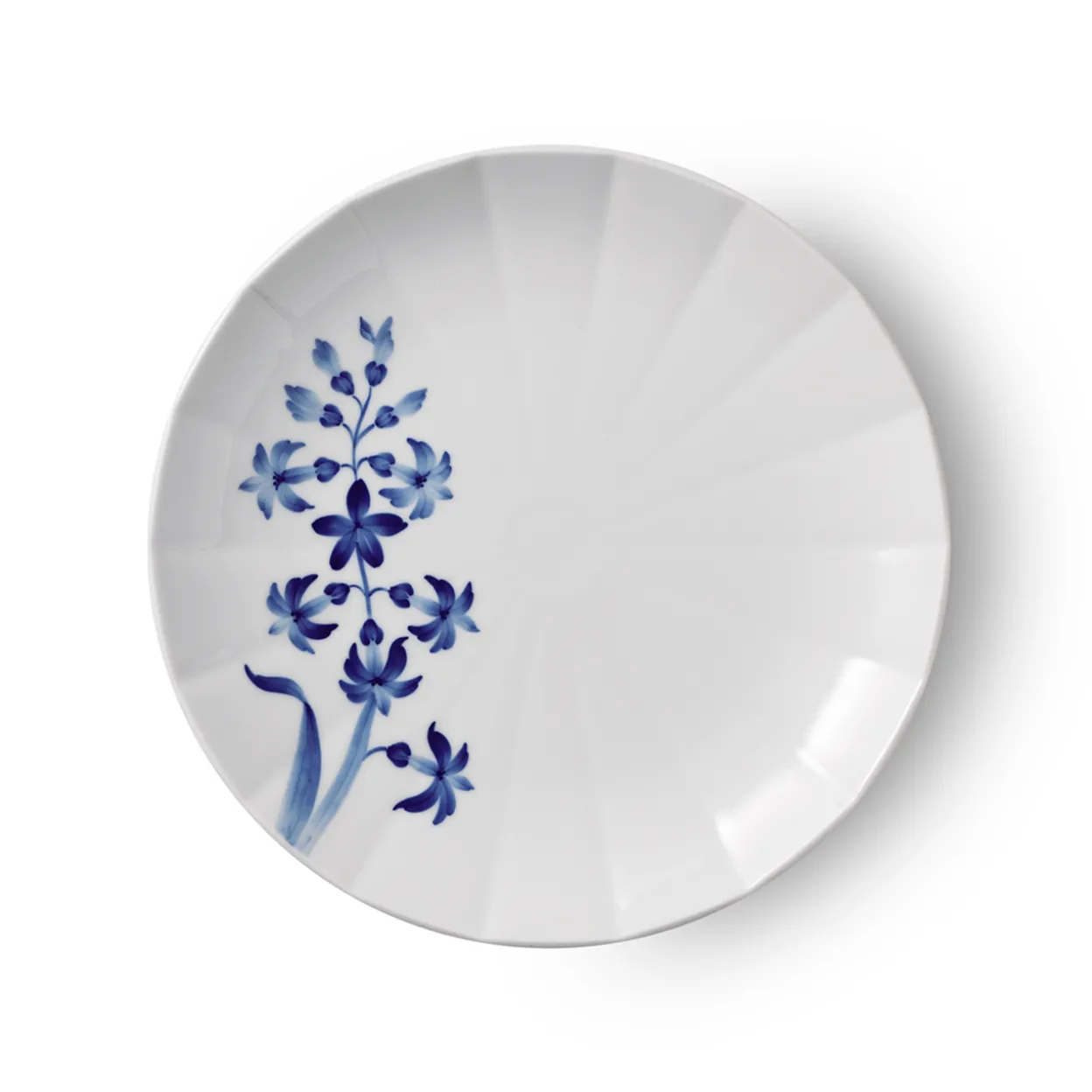 blomst tallerken, Hyacint, 22 cm