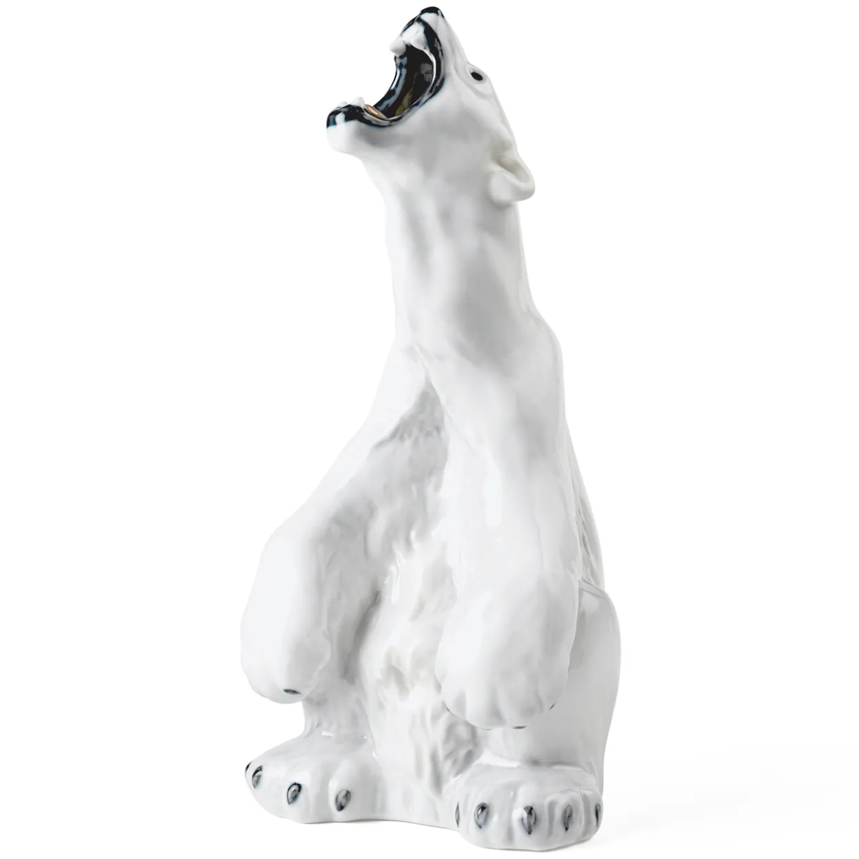Figurer brølende isbjørn, 33,5 cm