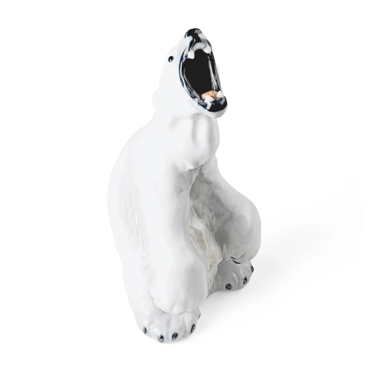 Figurer brølende isbjørn, 33,5 cm