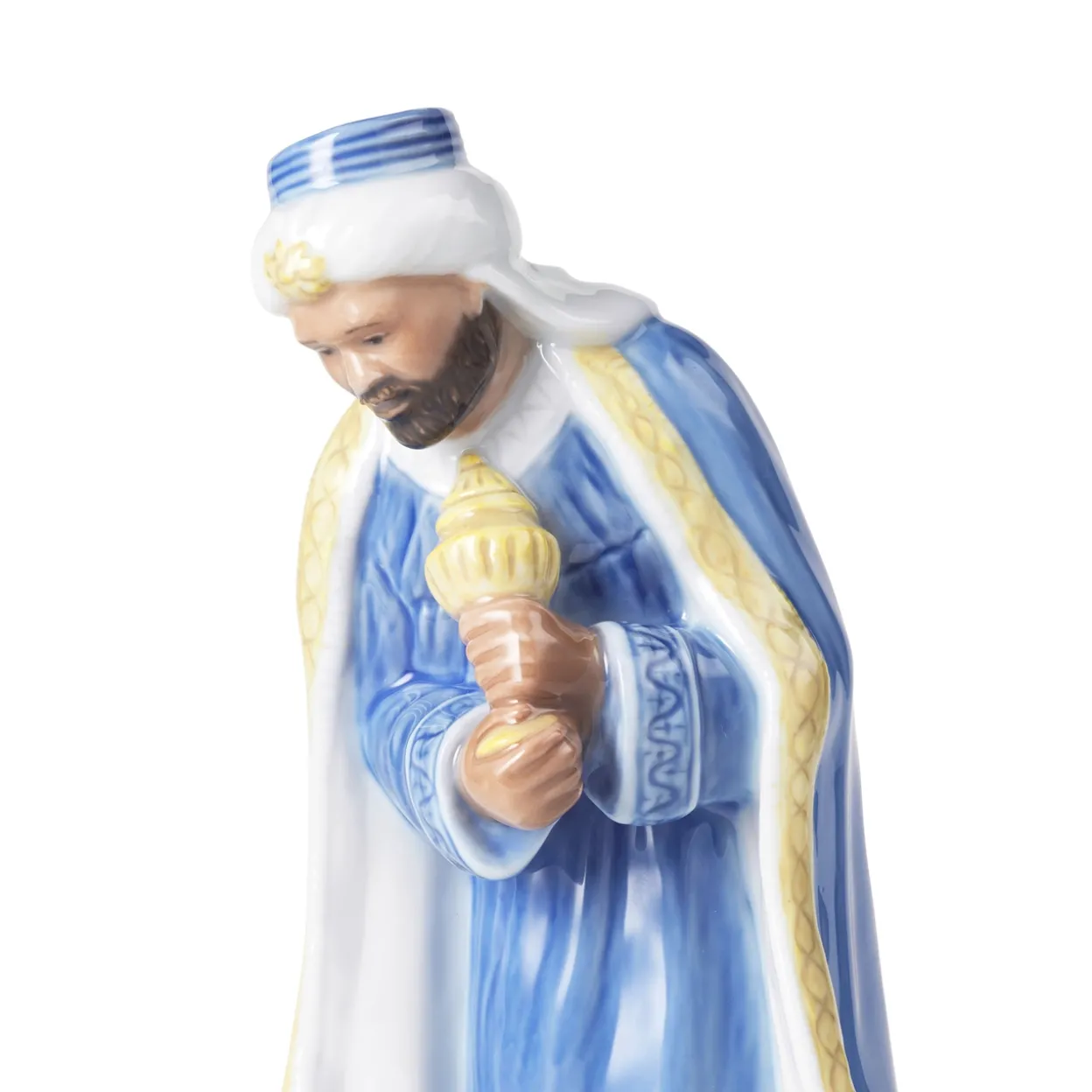 Figurer krybbespil, de tre vise mænd, 19 cm, 12,5 cm, 14,5 cm, 3 stk.