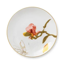 Flora tallerken, Magnolia, 22 cm