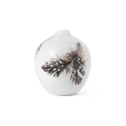 Forårskollektion vase 2025, perlehøne, 13 cm