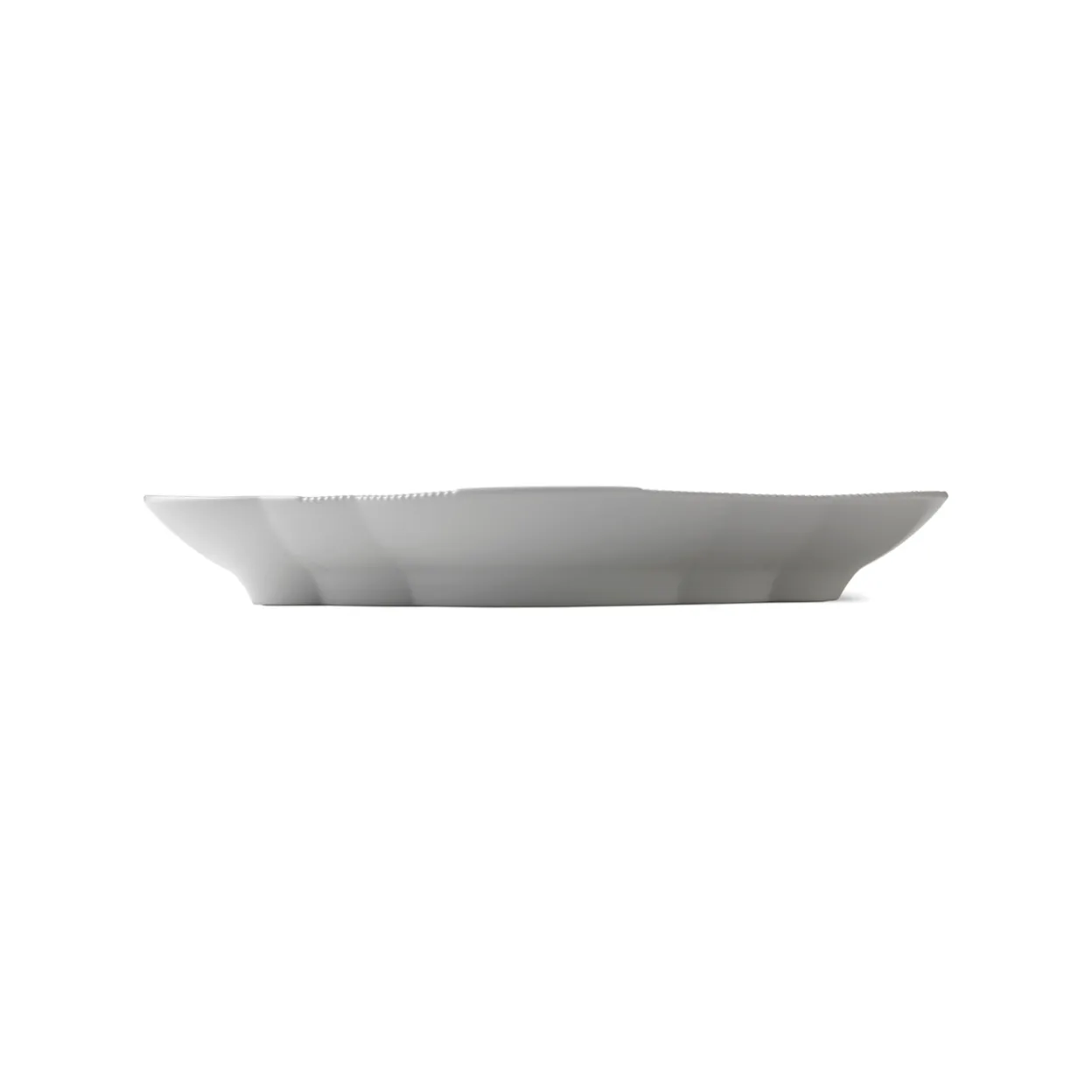 Hvid Elements fad, 38,5 cm