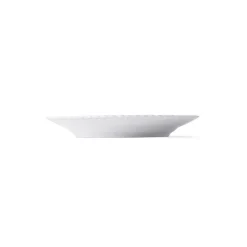 Hvid Helblonde tallerken, 19 cm