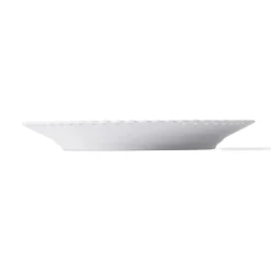 Hvid Helblonde tallerken, 27 cm