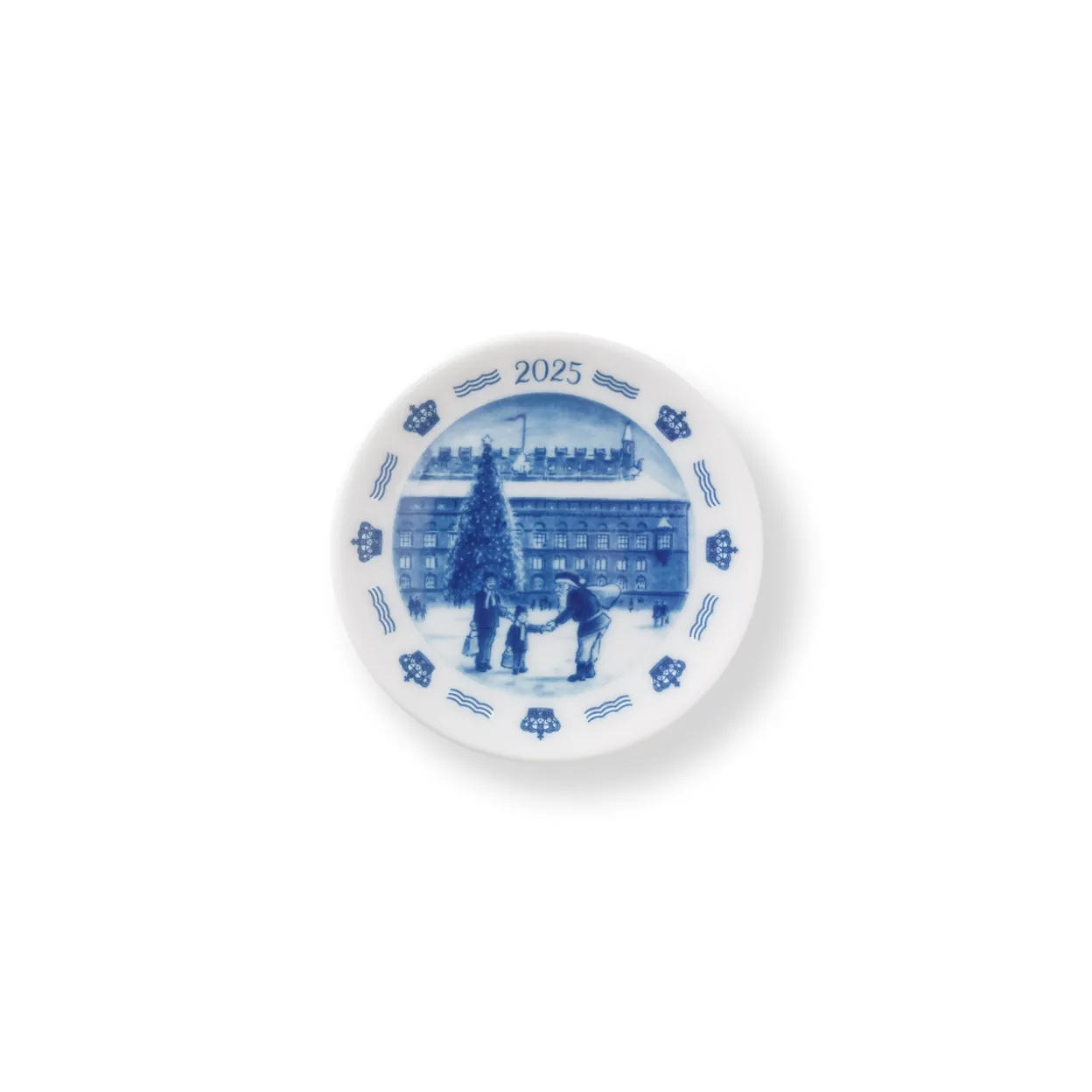Juleplakette 2025, Jul i København, 8,5 cm