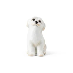 Juleplattefigur 2024, hund, 10,5 cm