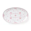 Koral Musselmalet Halvblonde asiet, 23,5 cm