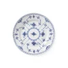 Musselmalet Halvblonde tallerken, 17 cm