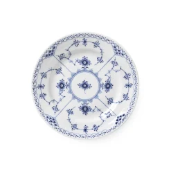 Musselmalet Halvblonde tallerken, 17 cm