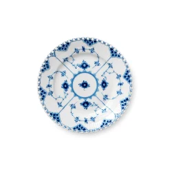 Musselmalet Helblonde Tallerken, 17 cm