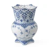 Musselmalet Helblonde vase, 22 cm