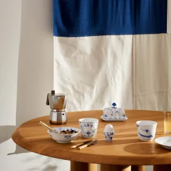 Musselmalet Riflet skål, 35 cl