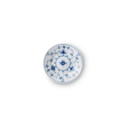 Musselmalet Riflet tallerken, 12 cm