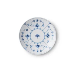 Musselmalet Riflet tallerken coupe, 15 cm