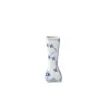 Musselmalet Riflet vase, 12 cm
