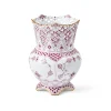 Purpur Musselmalet Helblonde med Guld vase, Limited Edition, 22 cm