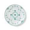 Smaragd Musselmalet Halvblonde tallerken, 22 cm