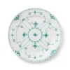 Smaragd Musselmalet Halvblonde tallerken, 27 cm