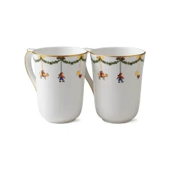Stjerne Riflet Jul kop, 36 cl, 2 stk.