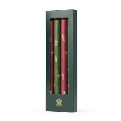 Stjerner Riflet Jul lys, 28 cm, 4 stk.