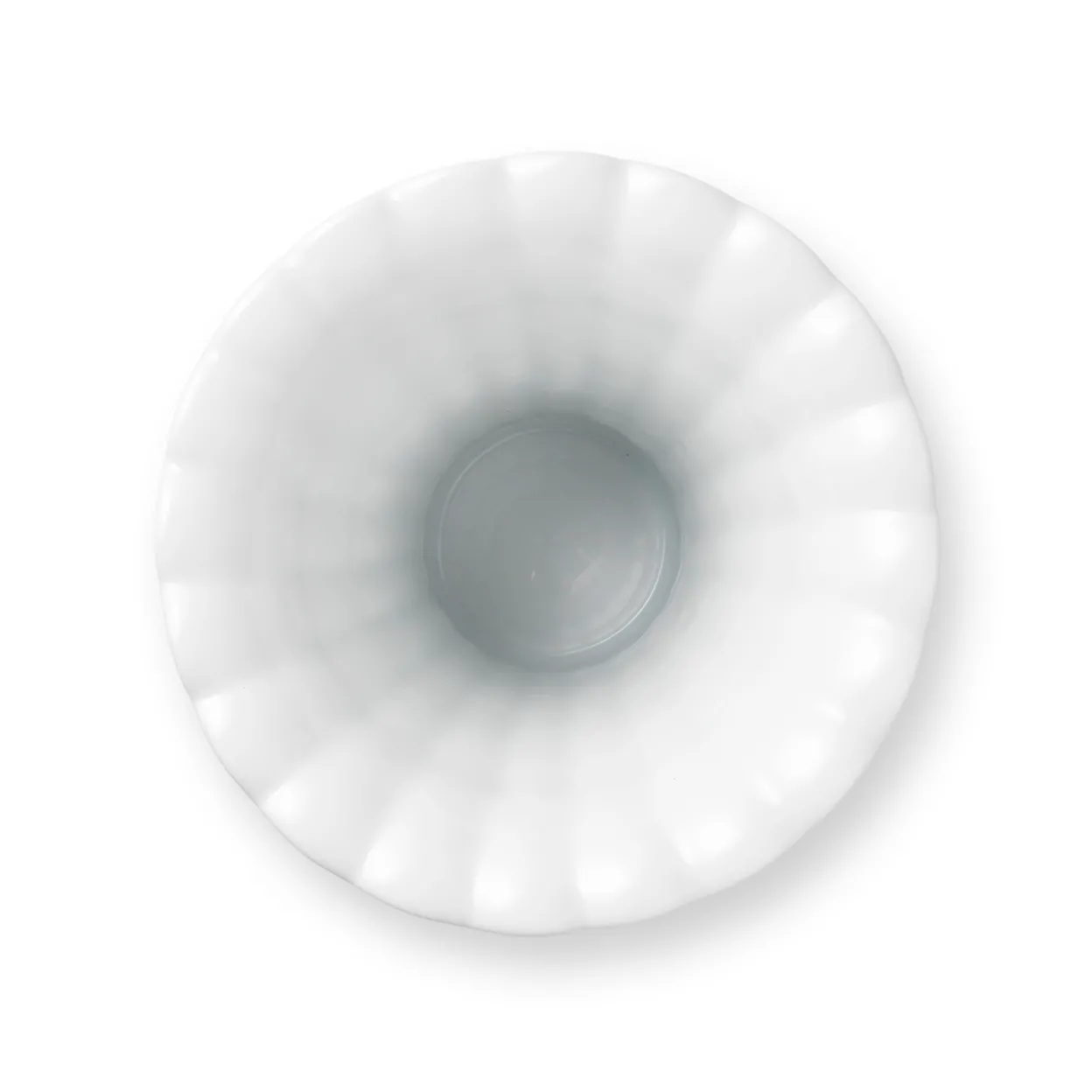 Vase med guldkant, 23 cm